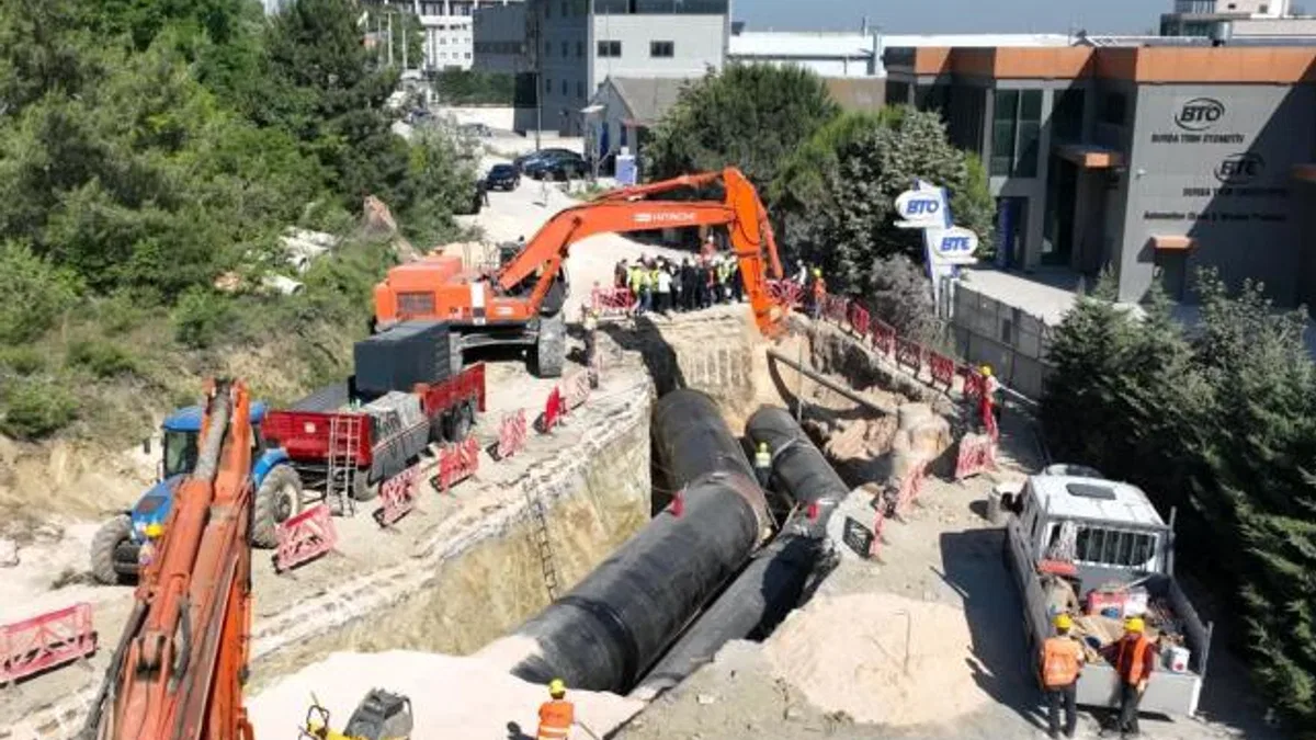 Çınarcık Barajı’nda su Eylül’de Bursa’da