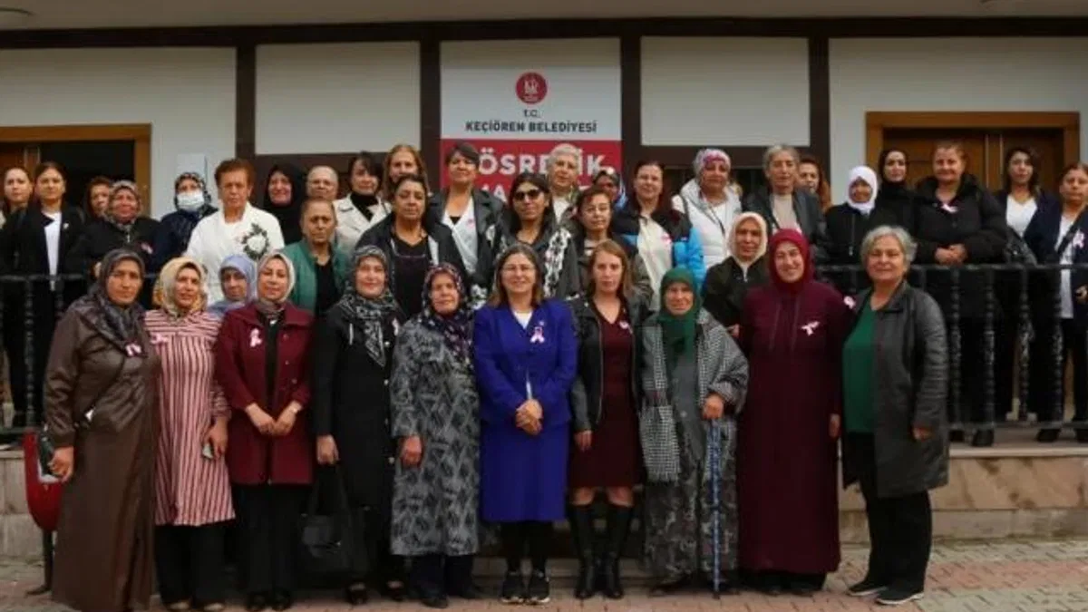 Keçiören Belediyesi’nden meme kanseri farkındalık eğitimi