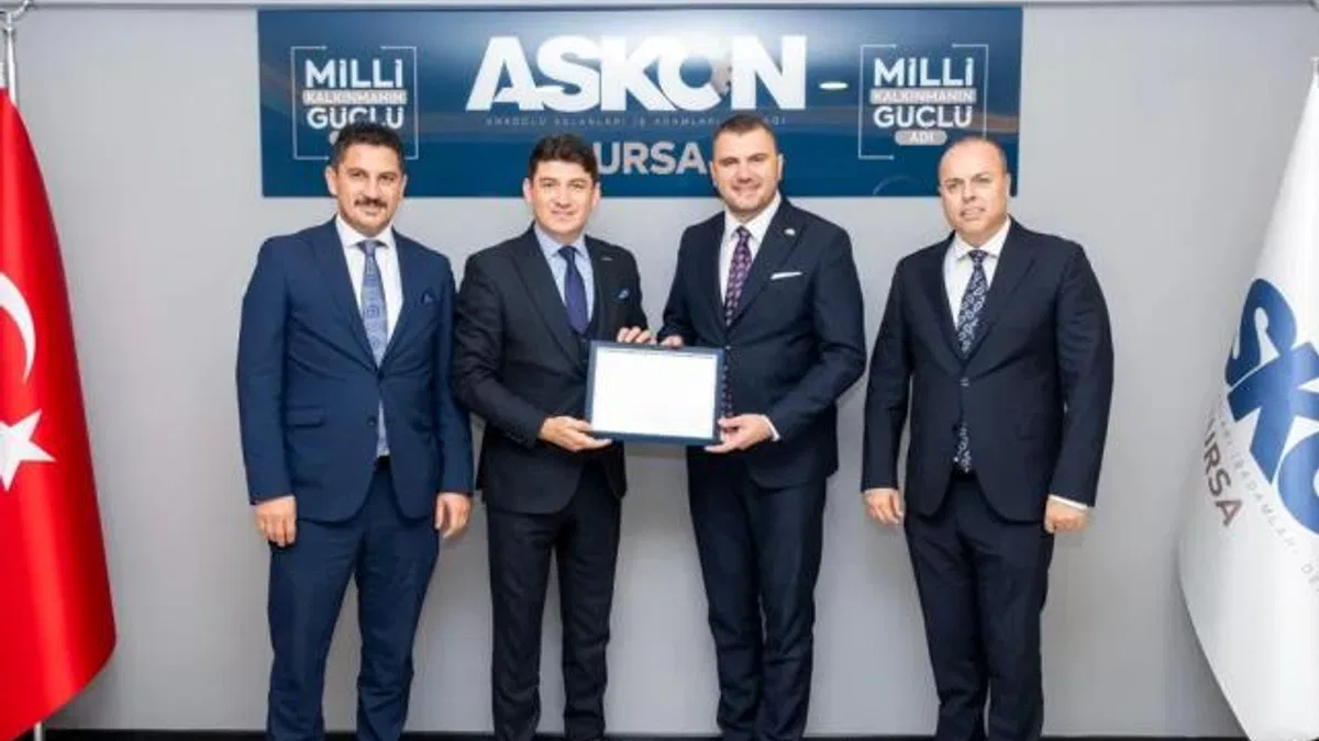 ASKON Bursa’da Kosovalı iş insanlarını ağırladı