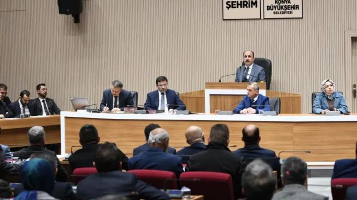 Konya’da yılı ilk meclisi toplandı