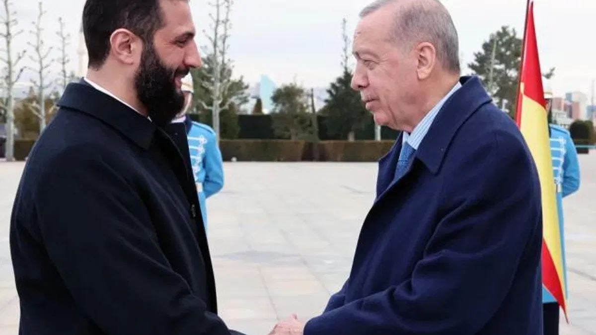 Geçiş dönemi Cumhurbaşkanı Şara, Türkiye’de