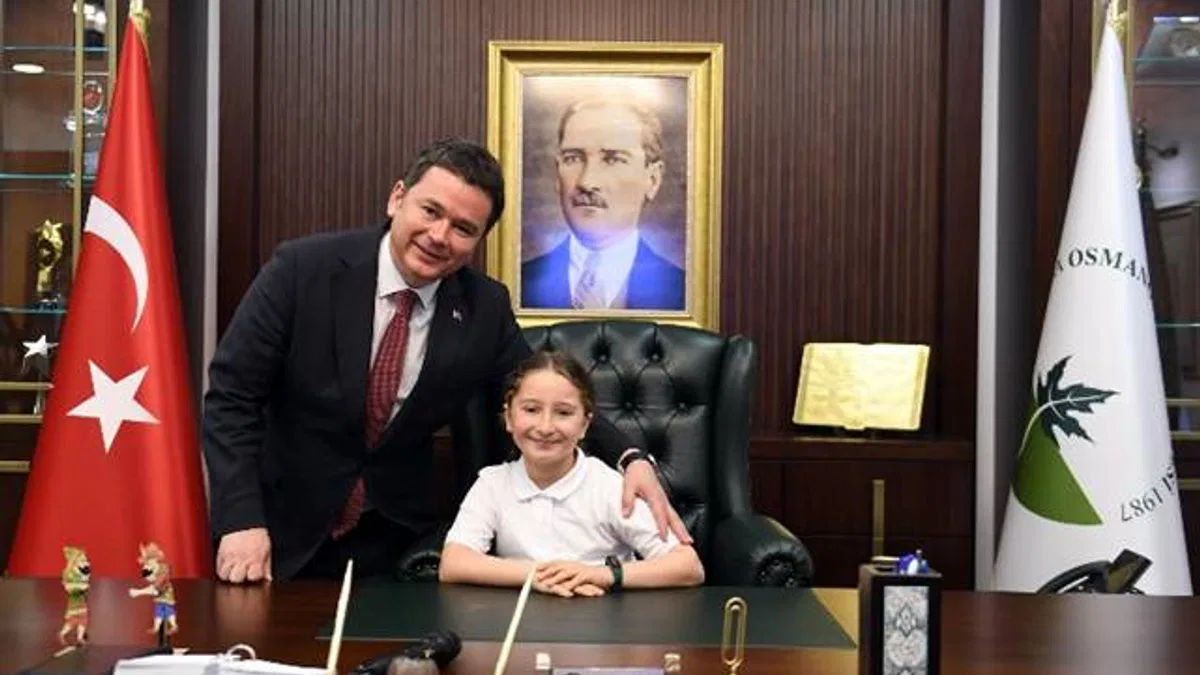 Çocuk başkanların talimatları takdir topladı