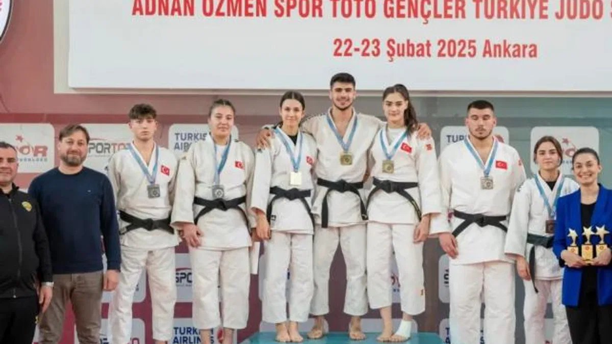 Konyalı Judocular Türkiye Şampiyonası’na damga vurdu