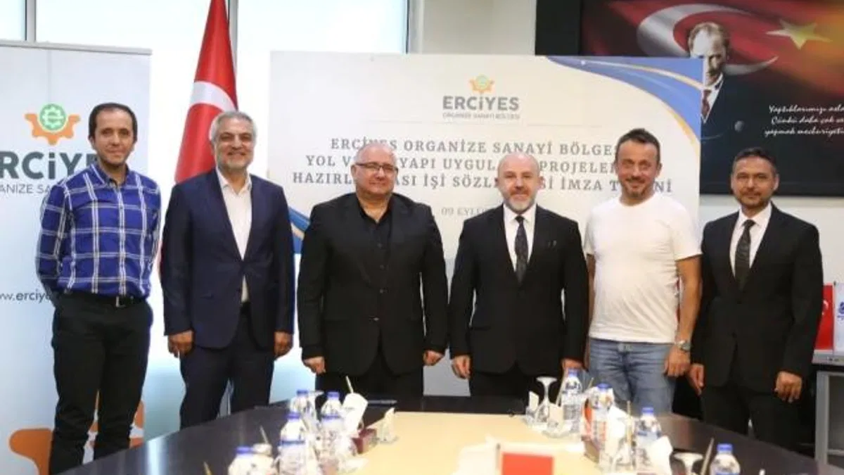Erciyes OSB’de altyapı çalışmaları başlıyor