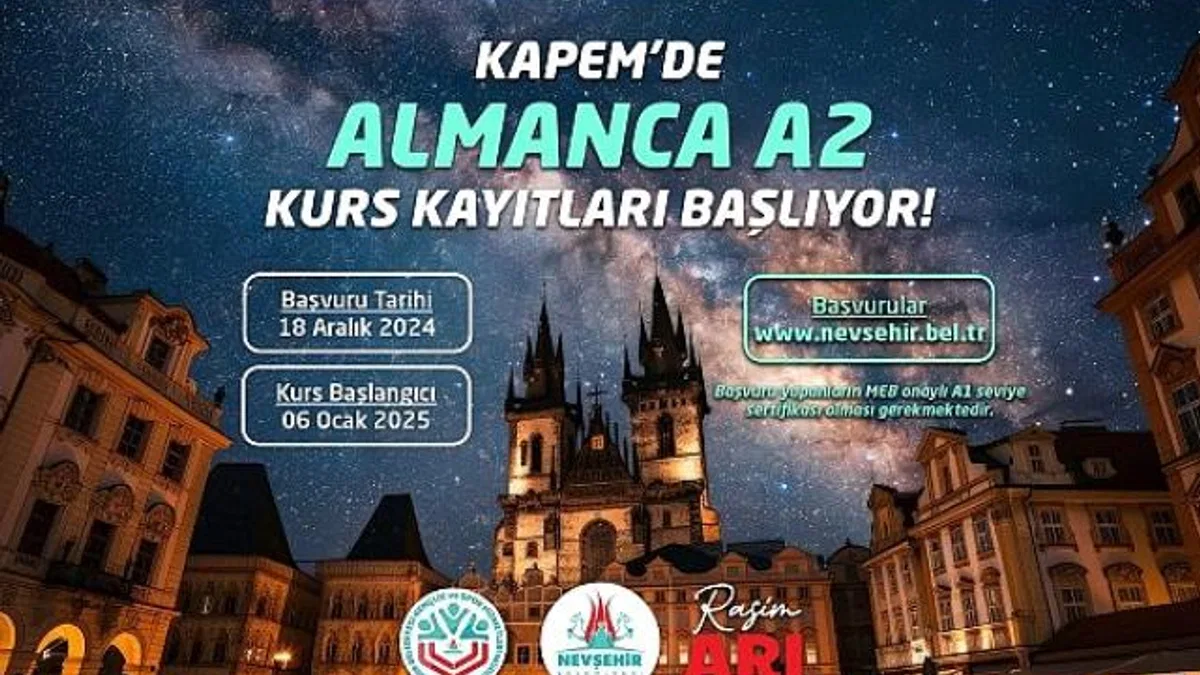 KAPEM’de Almanca A1 ve A2 Seviye Kurslar Düzenlenecek