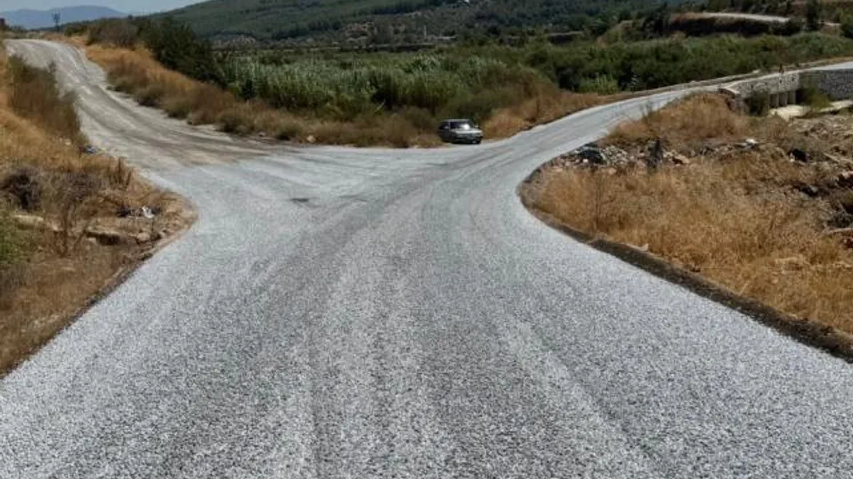 Milas’ta kırsal yollara Büyükşehir dokunuşu