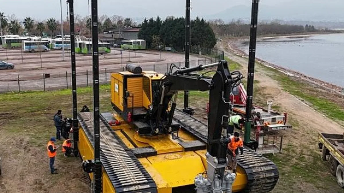 Körfez’in temizliği için yüksek kapasiteli amfibi araç alındı; Körfez’in temizliği için takviye güç