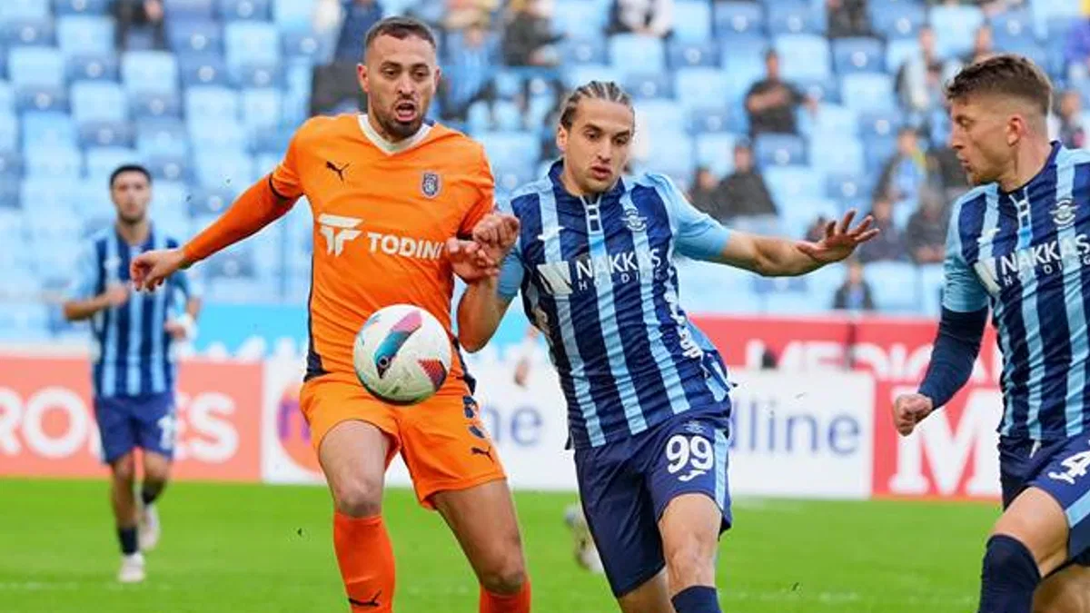 Adana Demirspor 0-1 Başakşehir (Maç Sonucu) Adana’da kazanan Başakşehir!