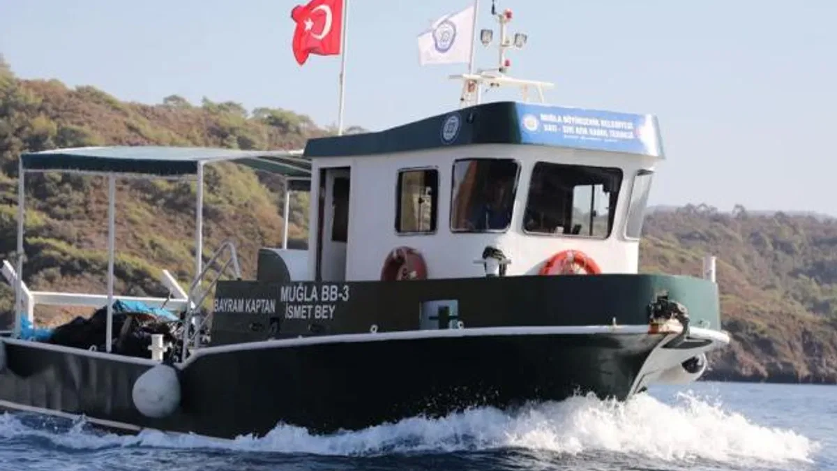 Marmaris Turunç’ta atık alım ihlali!