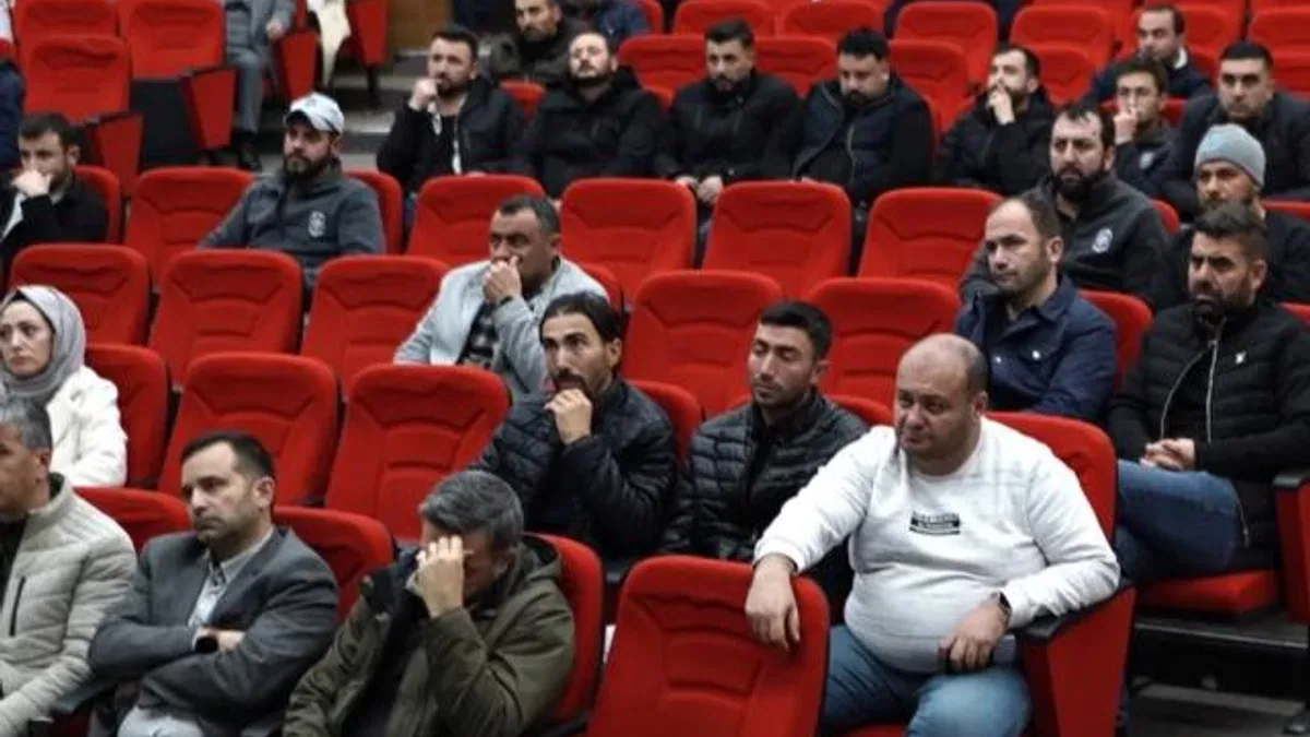 Kayseri Melikgazi personeline afet eğitimi