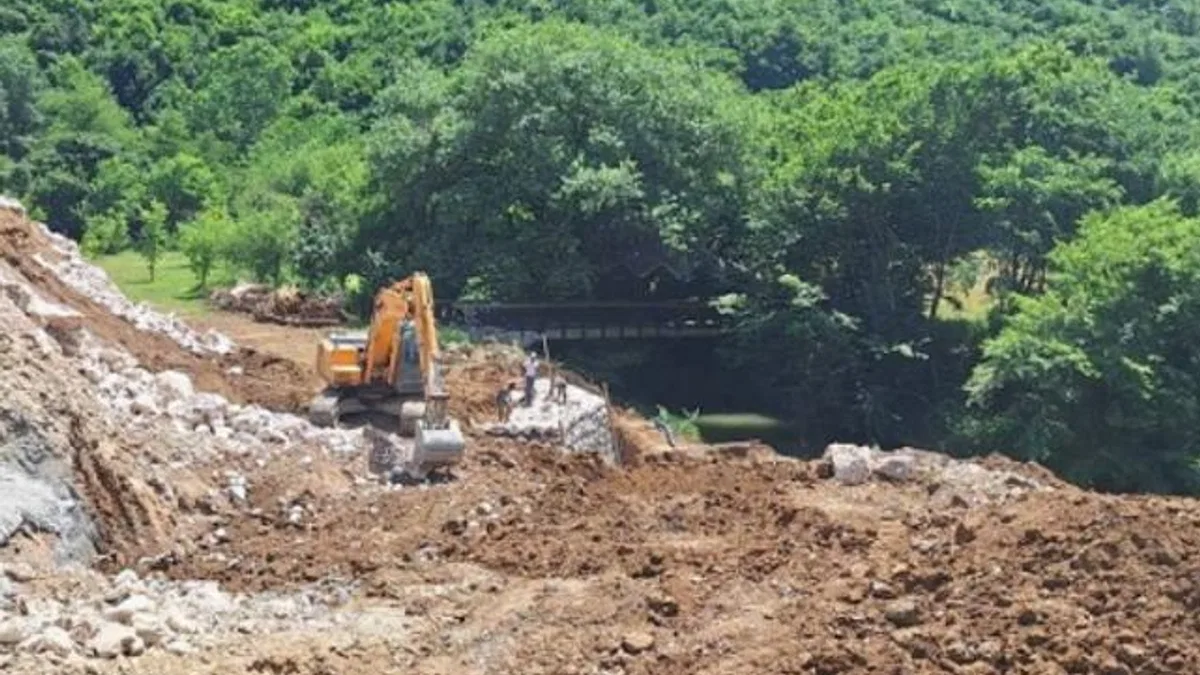 Kocaeli’nde Duraklı-Alihocalar köprüsü yapımı devam ediyor