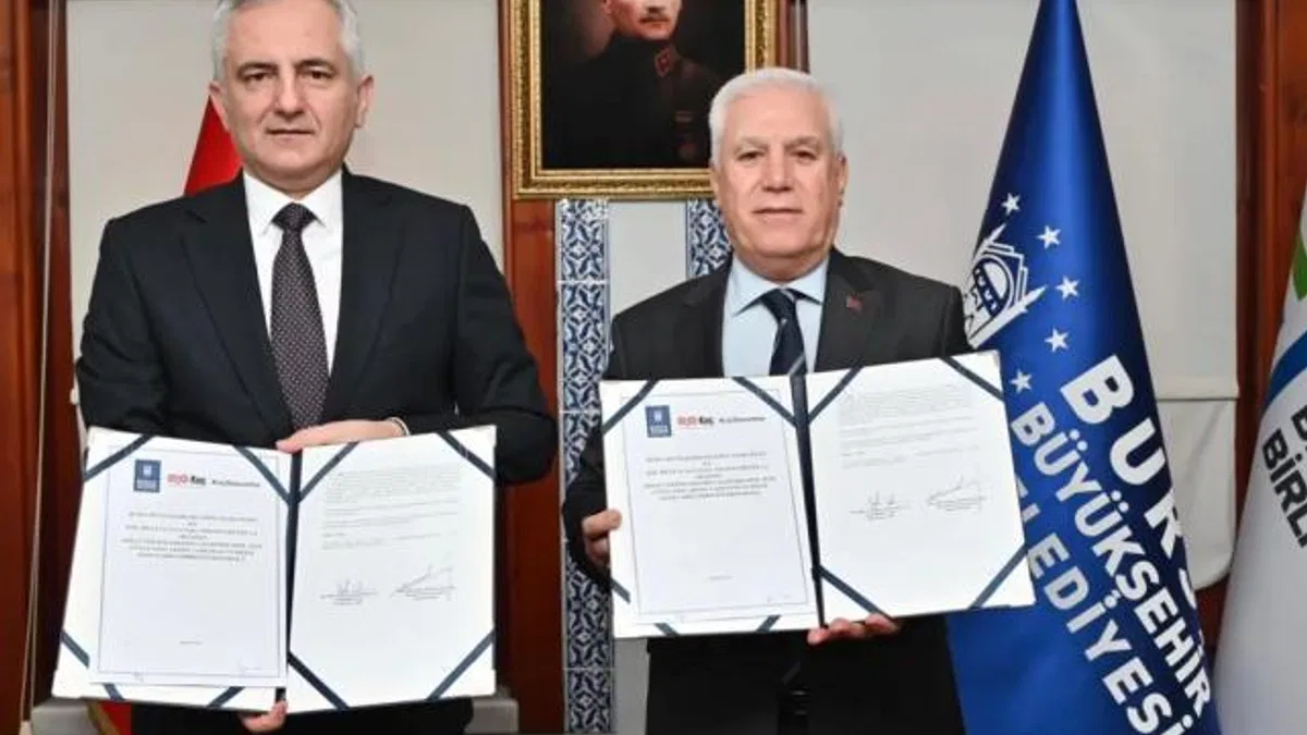 Bursa Büyükşehir’den teknolojik iş birliği