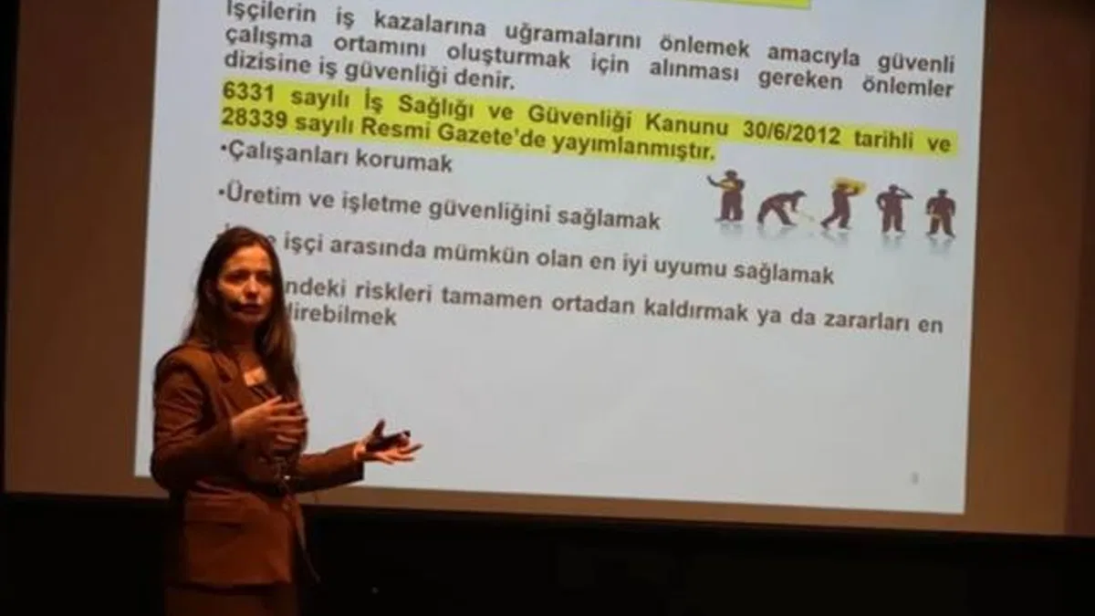 İstanbul Maltepe’de ‘İş Sağlığı ve Güvenliği Eğitimleri’ başladı
