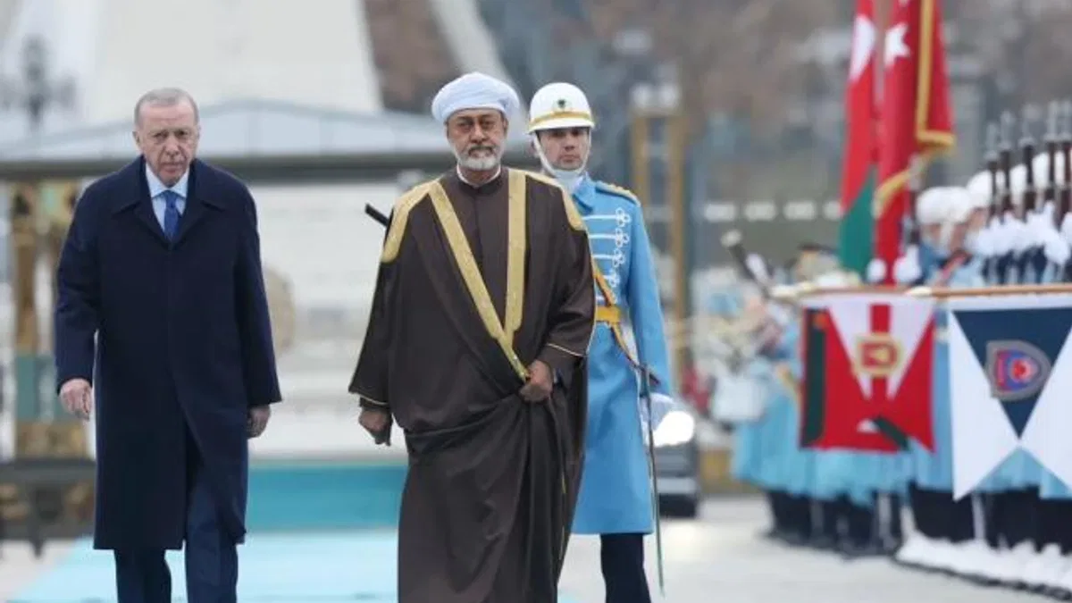Umman Sultanı Ankara’da