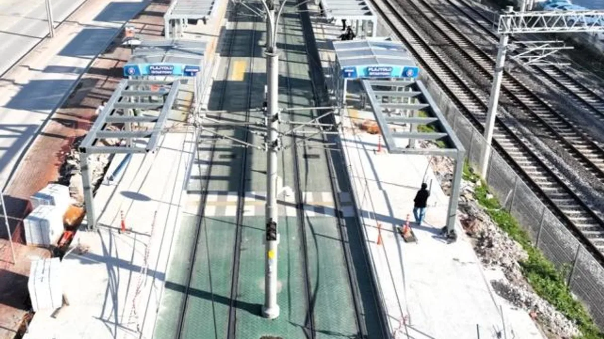 Kocaeli’de tramvay uzatılıyor…