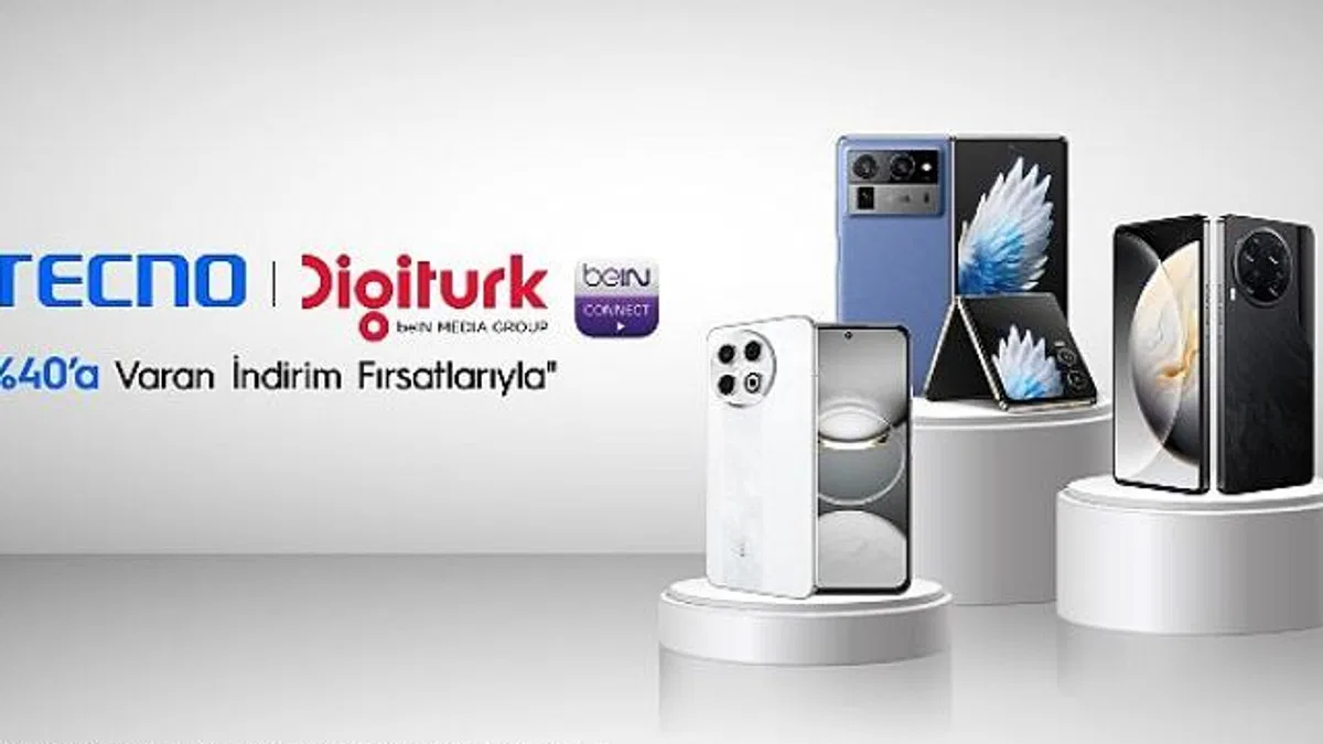 TECNO ve Digiturk’ten Avantajlı İş Birliği: Seçili Akıllı Telefonlarda %40’a Varan İndirim