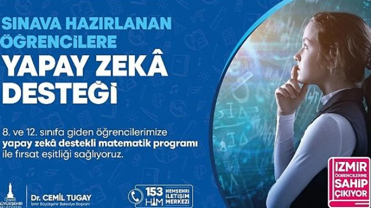 Yapay zekâ destekli matematik dersleri başlıyor