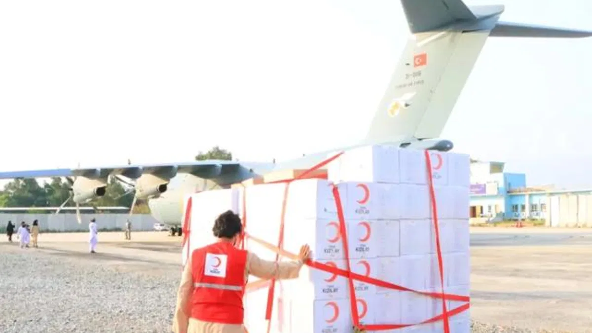 Türkiye’den Afganistan’a 25 tonluk insani yardım
