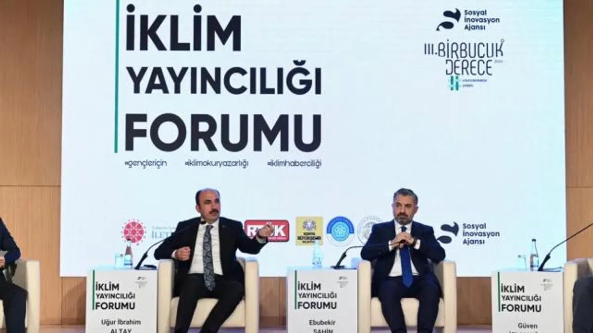 Konya 3. İklim Yayıncılığı Forumu’na ev sahipliği yaptı