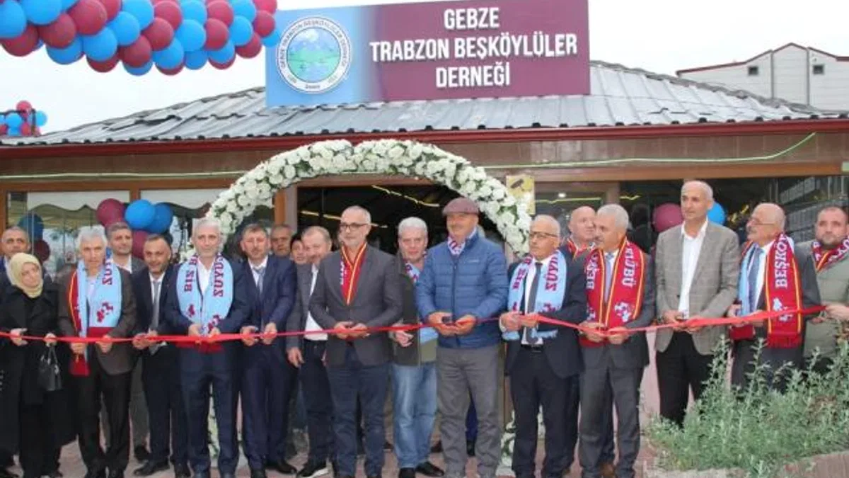 Gebze Beşköylüler Derneği yeni yerinde hizmete açıldı