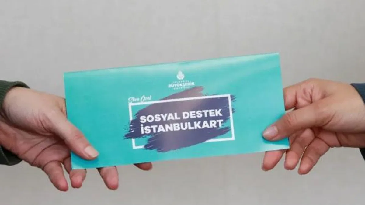 İstanbulKart ile düzenli sosyal desteğe devam