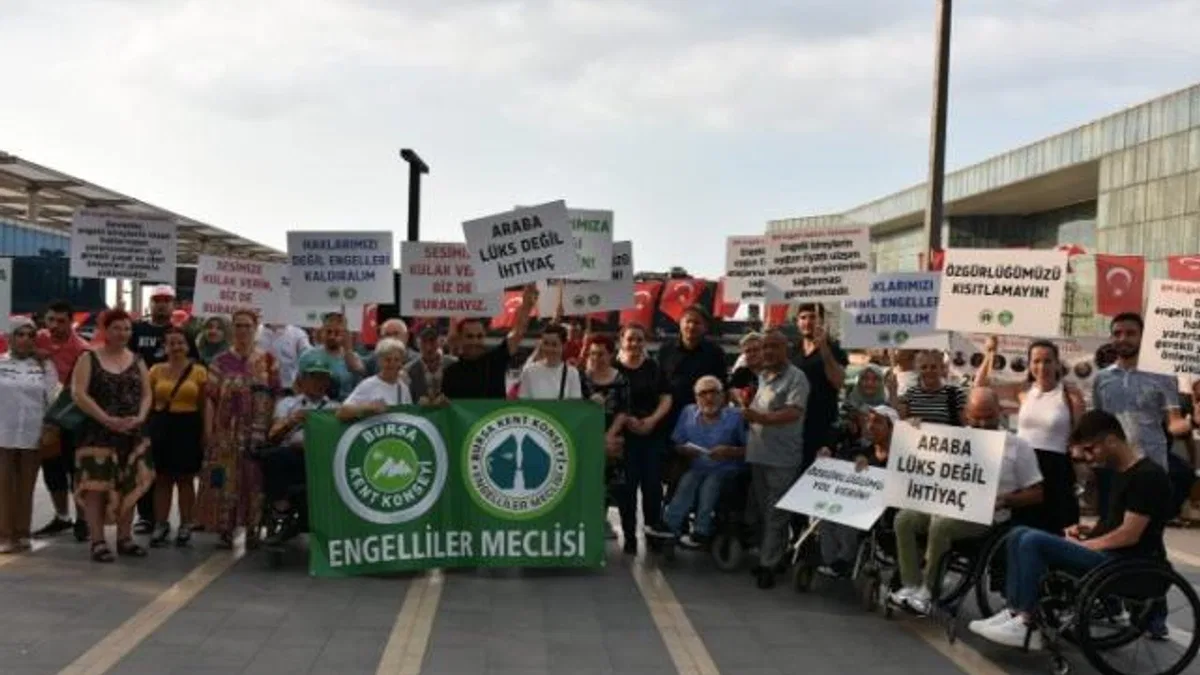 Bursa Kent Konseyi Engelliler Meclisi’nden ‘ÖTV’ çağrısı