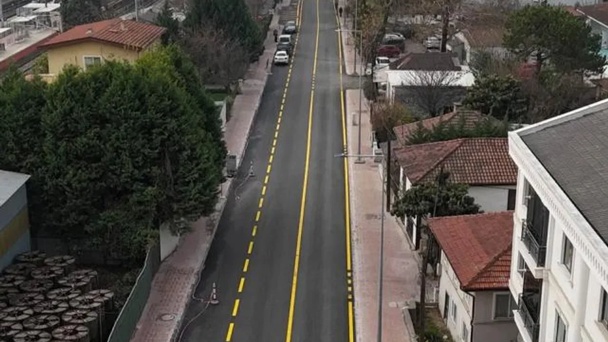 Sakarya’da Arifiye Zübeyde Hanım Caddesi yenilendi