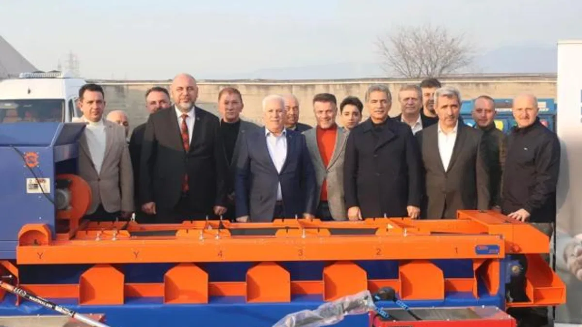 Bursa Büyükşehir’den kırsala ekipman desteği