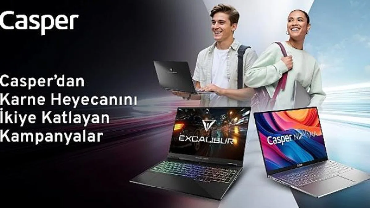 Karne coşkusu teknoloji ile buluştu Casper’dan karne heyecanını ikiye katlayan kampanyalar
