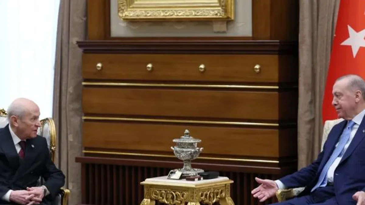 Bahçeli, Cumhurbaşkanlığı Külliyesi’nde