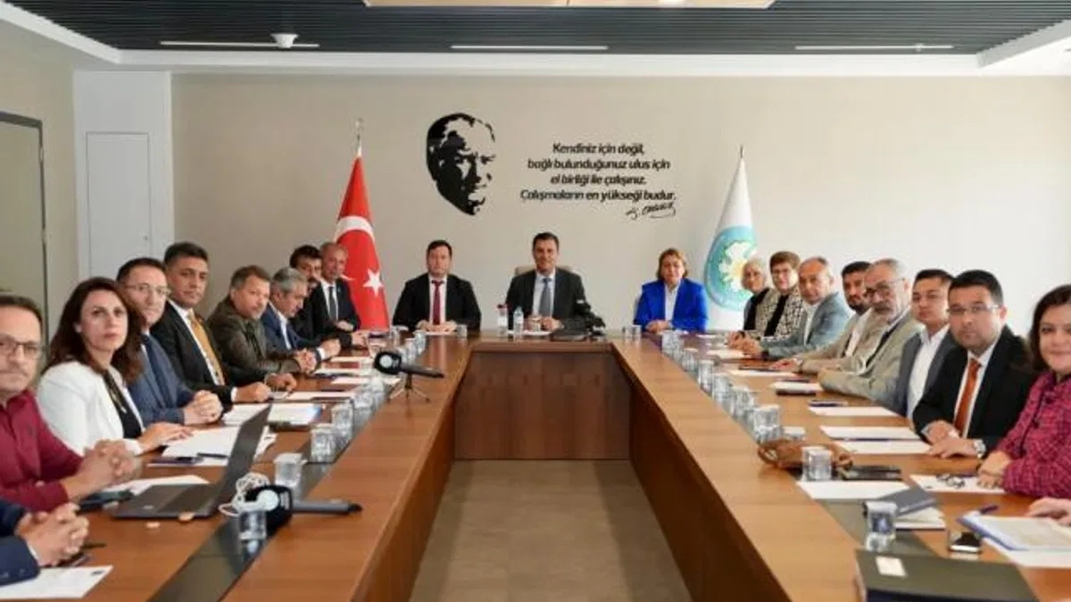 Jeopark Belediyeler Birliği Meclisi Kasım ayı toplantısı gerçekleştirildi