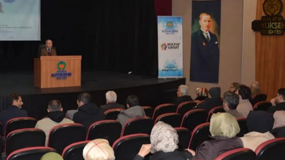 Malatya’da İmam Şafii anlatıldı