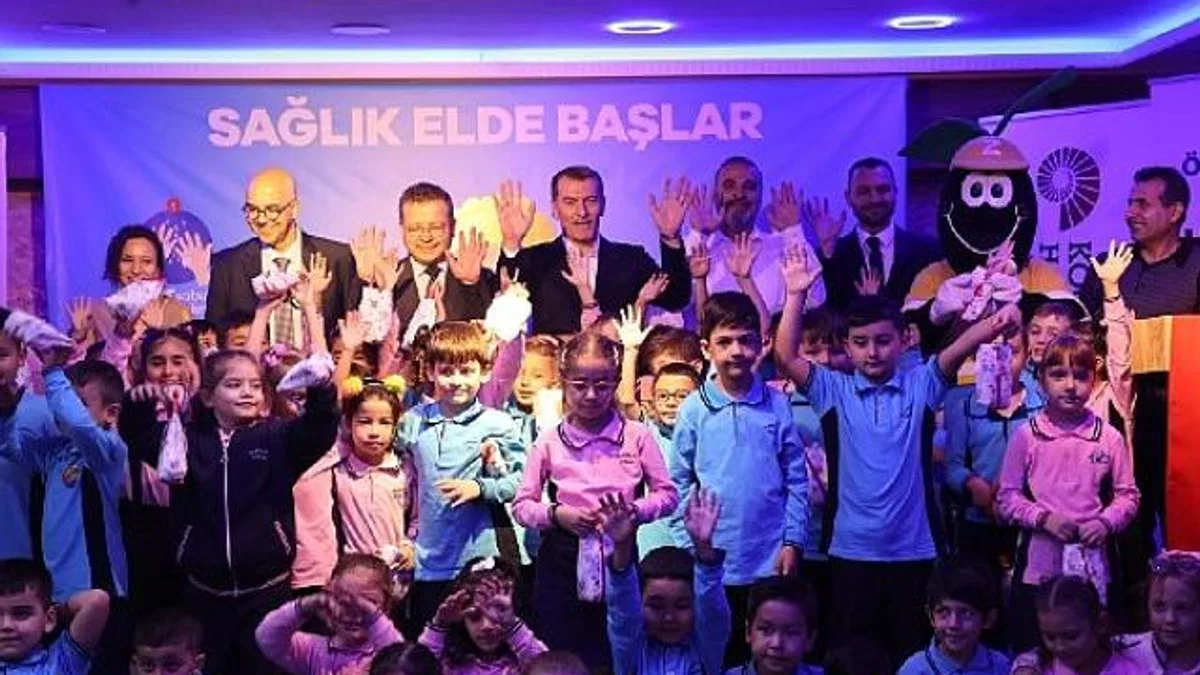 Her Yıl 5 Bin İlkokul 1. Sınıf Öğrencisi Doğru El Yıkama Alışkanlığı Kazanıyor