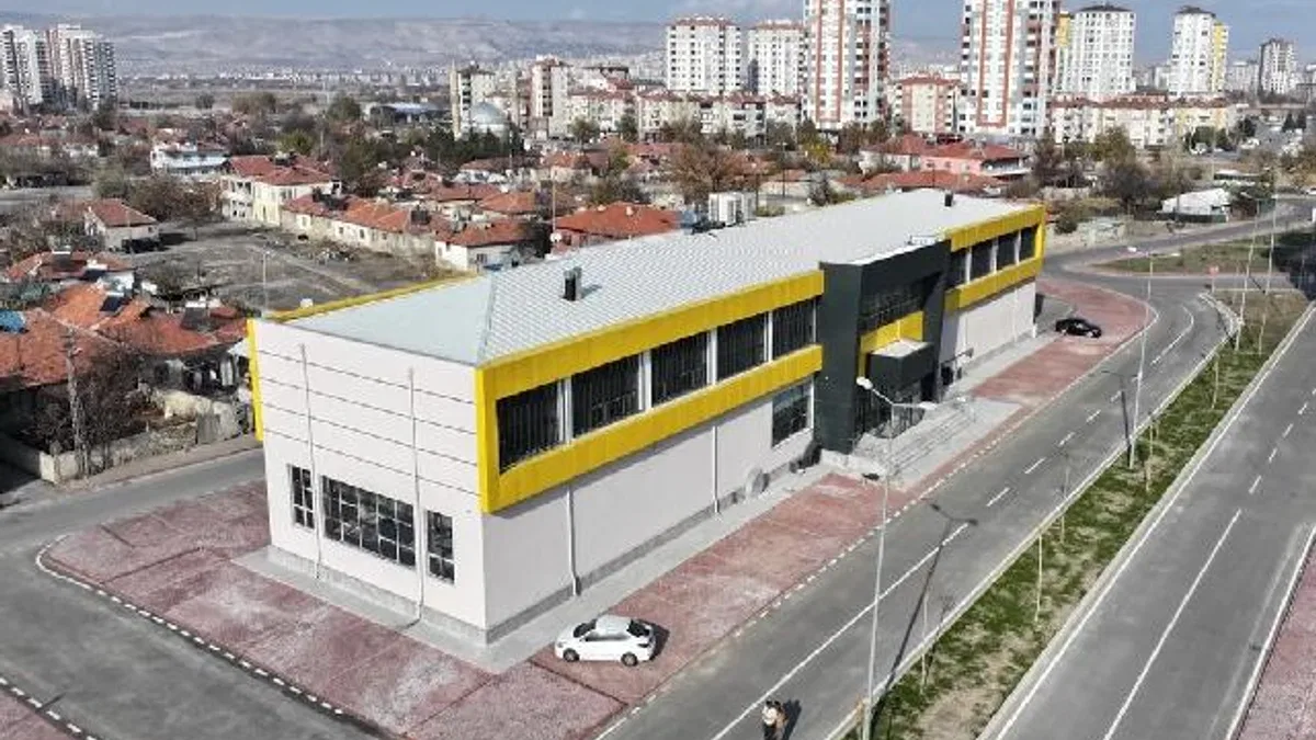 Kayseri Kocasinan Yunusemre Sosyal Tesisi hizmete açıldı