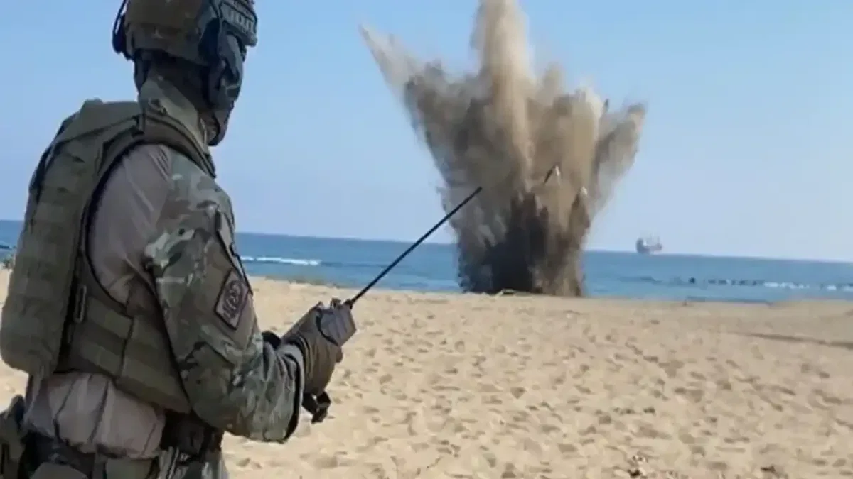 Karadeniz’de Şüpheli Cisimler Ortaya Çıktı, Hızlı İmha!