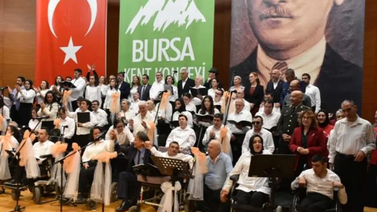 Bursa Kent Konseyi engellilere moral oldu