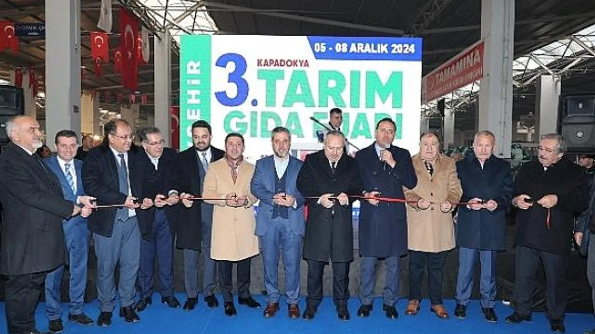 3. Nevşehir Tarım ve Gıda Fuarı Kapılarını Açtı