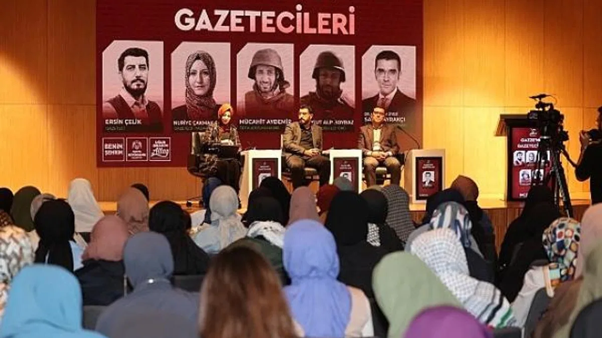 Konya Büyükşehir Çatısı Altındaki Kudüs Çalışma Grubu “Gazze’nin Gazetecileri” Konferansı Düzenledi