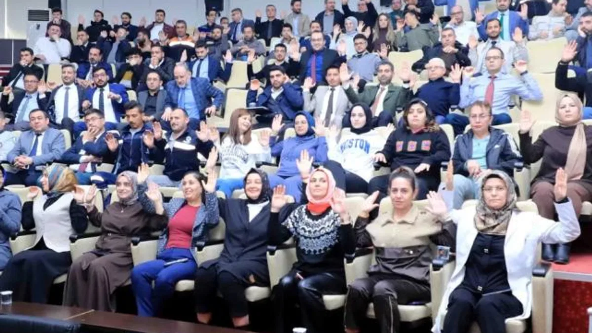 Konya Karatay’da personel için ‘Ergonomi’ eğitimi düzenlendi