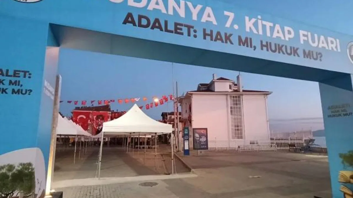 Mudanya 7. Kitap Fuarı ‘Adalet’e ses olacak