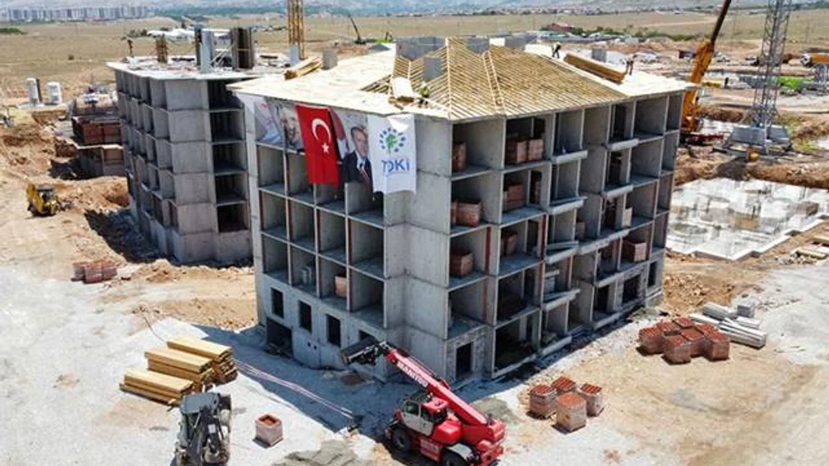 Deprem bölgesinin yeniden imarıyla inşaat sektörü büyüdü