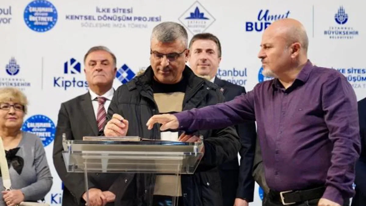 İstanbul Çatalca’da kentsel sözleşmeler imzalandı