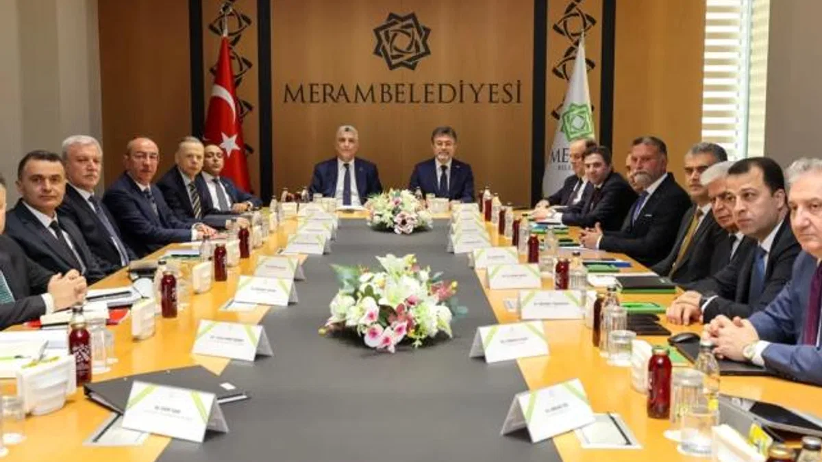 Konya Meram Belediyesi, Bakanlarla önemli görüşmeler gerçekleştirdi