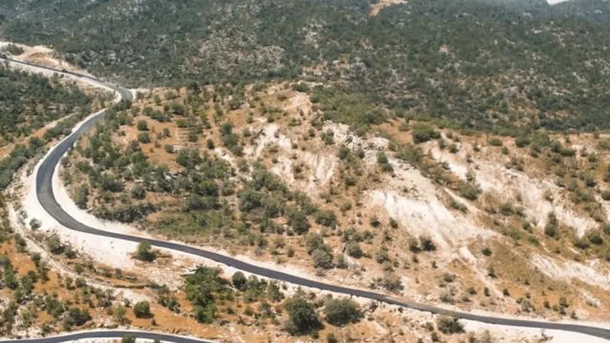 Gabar’da Ankara-İstanbul arası kadar yol yapıldı… İşte Gabar’ın yeni çehresi