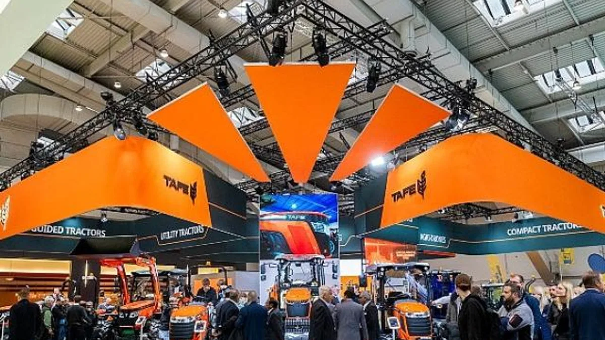 TAFE, Agritechnica 2025’te EVX75 Elektrikli Hibrit Traktörü ve Terra Vista sistemini tanıttı