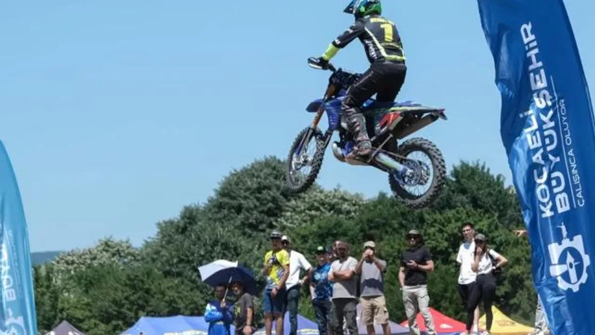 Kocaeli’de Süper Enduro Şampiyonası heyecanı