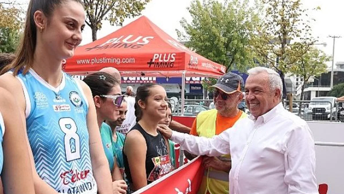 Başkan Şadi Özdemir ‘Eker I Run’ heyecanına ortak oldu