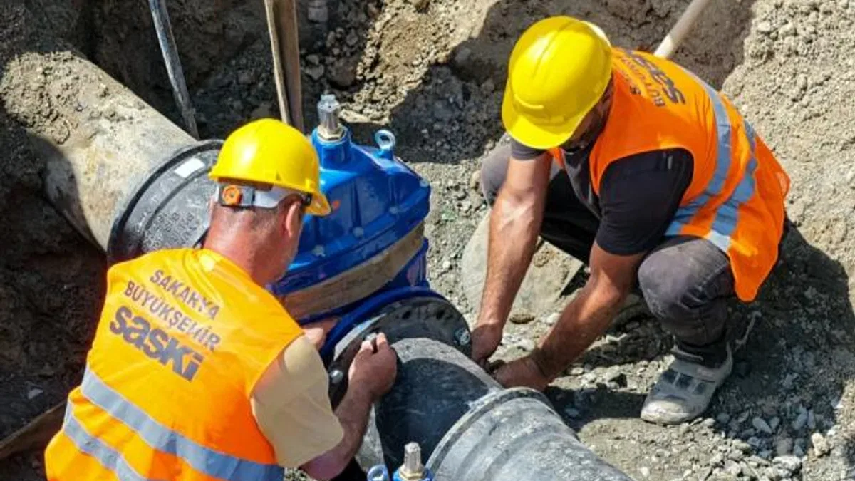 Sakarya Büyükşehir’den Erenler’e temiz su atağı