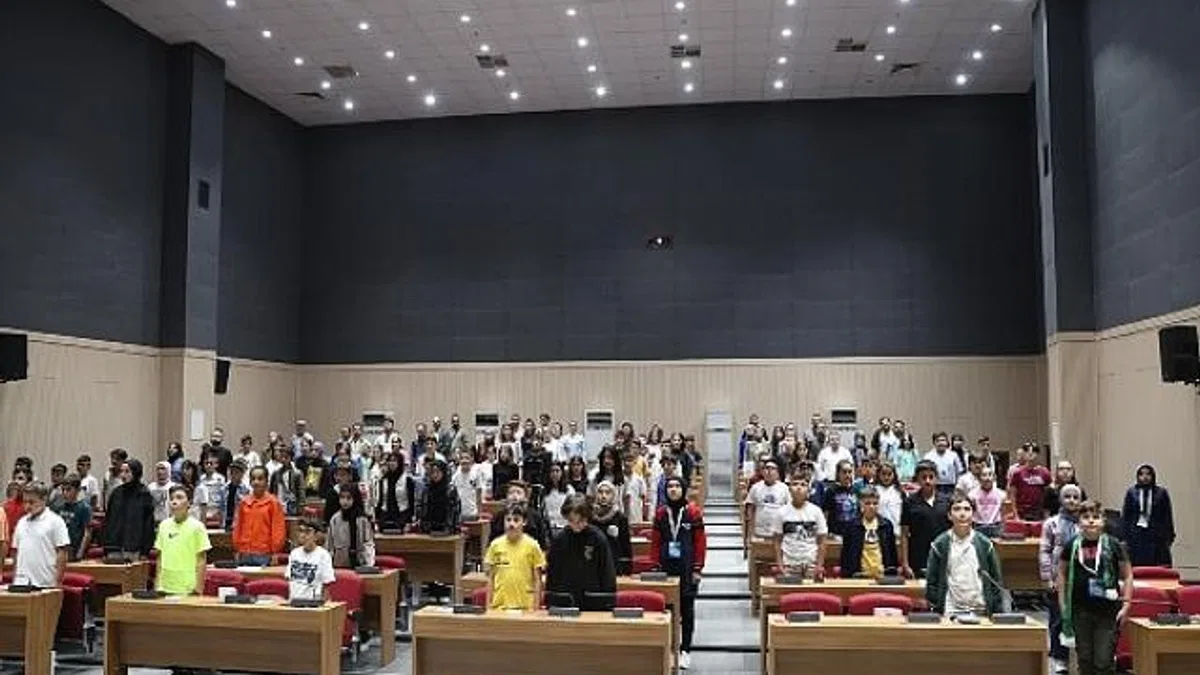 Konya Büyükşehir Belediyesi Çocuk Meclisi Bu Dönemin İlk Toplantısını Yaptı