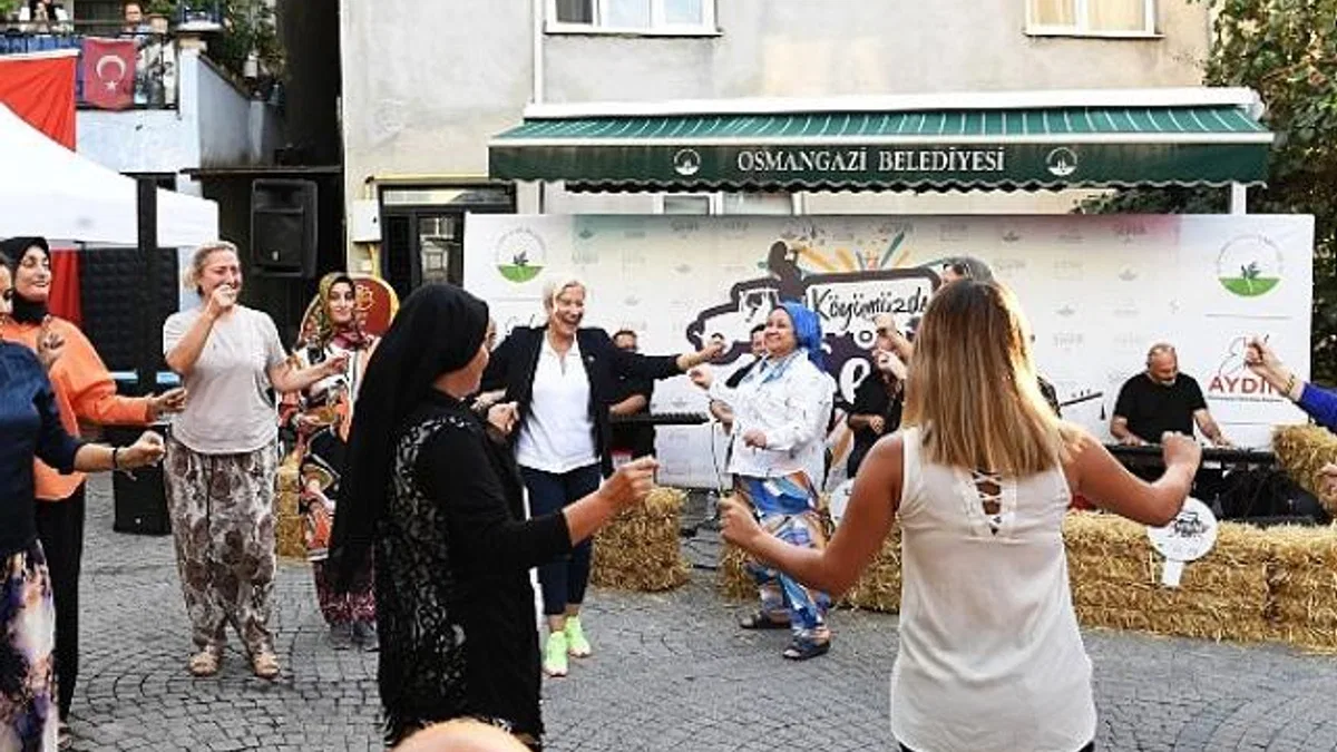 Osmangazi’nin köylerinde şenlik dolu günler
